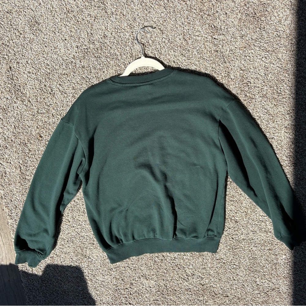 H&M Forest Green Relaxed Fit Top Women’s